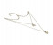 Pearl Star Symbol Silver Plated Necklace Set 61172623 4 in UAE