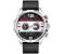 Curren 8259 Sports Waterproof Leather Strap Analog Display Wrist Watch - Silver For Men 2 in OMAN