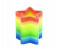 R072 Rainbow flexible spring toy set Multicolor 4 in OMAN