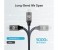 Promate ThunderLink-C20 USB-C to USB-C Thunderbolt 3 Mesh Armored Cable - Black 7 in UAE