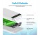 Promate Card-10 10050 mAh Portable Charger Power Bank with Ultra Fast Dual 2.4A USB Port , White 10 in UAE