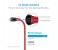 Anker A8121 Powerline Plus Lightning Cable 3 ft Red 6 in UAE