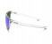 Oakley 0OO9342-934202 Rectangular Matte Clear Frame & Violet Iridium Mirrored Sunglasses for Unisex 4 in UAE
