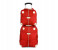 Okko OKTB21 2 in 1 Multifunction Rolling Duffel Bag Red 6 in UAE