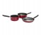 Prestige PR21232 5 Pieces Classique Non-Stick Cookware Set, Red 4 in UAE