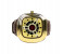Timezone Strap Watch for Men - Gold 2 in UAE