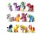 12 Piece Little Ponny Action Figure AF12LP Assorted 1 in OMAN