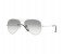Ray-Ban 0RB3025 003/32 Aviator Silver Frame & Light Grey Gradient Mirrored Sunglasses for Unisex 2 in OMAN