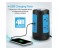 Promate PowerGrid-1.UK 2500W Universal Vertical Power Extension with 6 Outlets & 4 USB Port, Black 2 in UAE