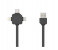 ALLOCACOC 9003PK 3 In 1 USB Cable Pink 1 in OMAN