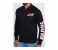 Lynk LY10044 Printed Bomber Jacket For Men XL - Black 4 in UAE