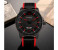 Curren 8293 Analog Quartz Watch For Men Black 3 in UAE