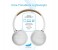 Promate Waves Dynamic Over-Ear Wireless Stereo Headset with Built-In Music Controls, White 4 in OMAN