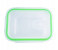 Royalford RF8810 Glass Airtight Container - 400ml, Clear & Green 2 in UAE