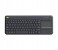 Logitech 920-007153 K400 Plus Wireless Keyboard with Touchpad - English & Arabic, Black 1 in UAE