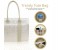 Promate Nicole 15 inch Premium Trendy Ladies Tote Bag for Laptop with Multiple Pockets, Cream 2 in UAE