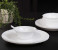 Royalford RF7375 82 Pieces Round Opal Ware Dinner Set - White 3 in UAE