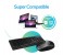 Promate Keymate-1 2.4Ghz Professional Ergonomic Wireless Keyboard & Mouse, Black 4 in UAE