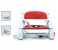 Baby Plus BP7586 Baby Chair with Folding Type - Red 1 in UAE