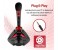 Promate Tweeter-4 3.5mm Professional Digital Jack Desktop Microphone Stand with Adjustable Neck, Red 7 in UAE