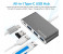 Promate EZHUB-C3 Universal USB 3.1 Type-C Hub with Power Delivery - Grey 2 in UAE