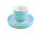 Royalford RF7436 20 Pieces Melamine Dinner Set - Blue 4 in UAE