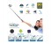 Promate Snapshot Extendable Carbon Fiber Monopod Kit with Wireless Shutter, White 7 in UAE
