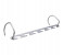 RoyalFord RFU9043 2 Pieces Metal Magic Hanger Set - Silver 1 in OMAN