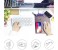 Wireless Qi Multi-function Holder Fast Charger Anti-Slip Mouse Pad Black 4 in UAE