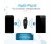 Promate Retrax-2 Bluetooth Headset Stereo Retractable Earphone with Clip-On Multi-Point Wireless Headset, Black 4 in UAE
