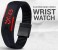 LED Sport Watch Water Resistant Fashionable Digital Bracelet - Black 1 in UAE