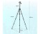 Promate Precise-180 4-Section Convertible Aluminum Alloy Tripod with Integrated Monopod, Black 7 in UAE