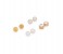 5 Pieces Star Locket Jewellery Set 31647 Gold 3 in OMAN