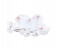 Royalford RF6815 96 Pieces Opal Round Dinner Set - White 1 in UAE