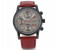 Curren 8207 Casual Analog Quartz Watch For Men Grey And Red 1 in UAE