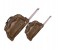 2 in1 Oxford Multi Function Large Rolling Duffel Bag 32985 Brown 4 in UAE