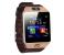 Smart Watch Rubber Strap, with Sim slot DZ-09 - Gold 4 in UAE