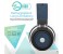 Promate Astro Bluetooth Over Ear Headphone with Mic, Blue 4 in OMAN