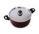 Royalford RF389C22 22 cm Non-Stick Cooking Pot - Maroon 2 in UAE