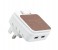 Promate SmartPlug-LT 4.4A Fast Wall Charger with Dual USB Port, White 3 in UAE