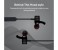 Promate Move Wireless Secure-Fit In-Ear Stereo Sporty Magnetic Earbuds, Black 3 in KSA