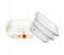 Royalford RF6048 3 Pieces Square Bowl Set 4 in UAE