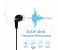 Promate Earmate-UNI1 High Quality Stereo Sound Earphone with Microphone, Black 4 in UAE
