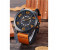 Curren 8258 Casual Quartz Watch For Men Orange 3 in UAE