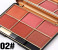 Miss Rose 7004-014N 6-Colors Blusher 02 1 in UAE