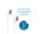 Promate Earmate-IM MultiFunctional Mono Hands Free Headset, White 2 in UAE