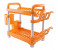 Royalford RF6974 Unbreakable 2-Layer Dish Rack - Orange 2 in UAE