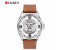 Curren 8305 Fashion Quartz Watch For Men Brown and White 1 in UAE