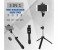 Zooni Handheld Mini Tripod Wireless Bluetooth Shutter Remote Controller Foldable Selfie Stick SS-270 Assorted 1 in UAE
