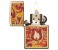 Zippo 28975 Shield Lighter Red and Gold 3 in UAE